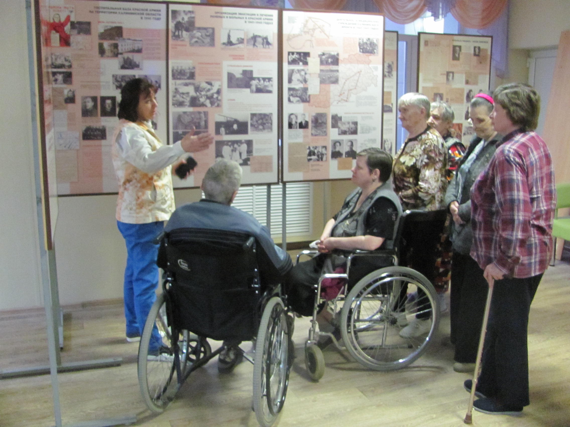 Выставка музея Калининского фронта